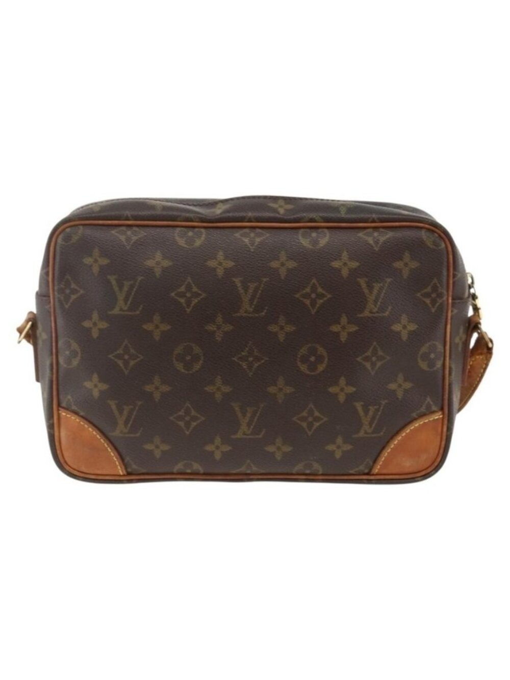Authentic LOUIS VUITTON Monogram Trocadero 27 Shoulder Bag M51274 LV - Picture 9 of 16